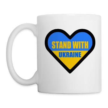 ukraine - Mug blanc - blanc - Gauche