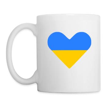 Ukraine - Tasse - Weiß - Links