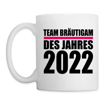Team bräutigam - Tasse - Weiß - Links