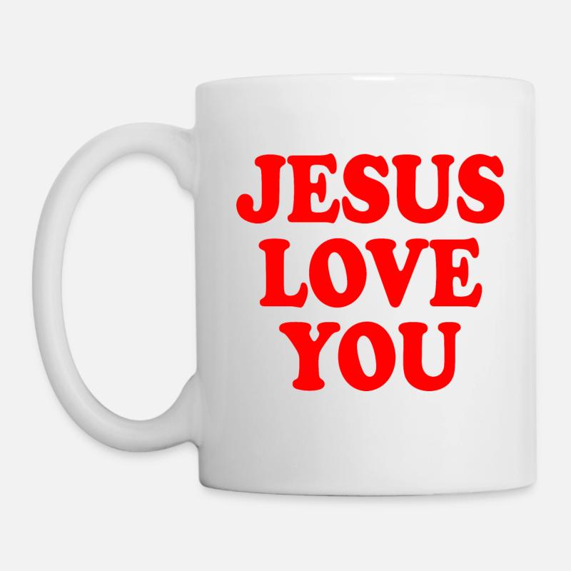 Jesus love you - Mug blanc - blanc