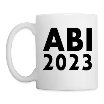 Abi 2023 - Tasse - Weiß - Links