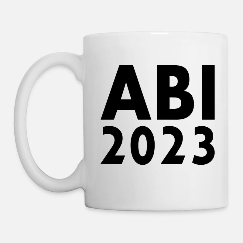Abi 2023 - Tasse - Weiß