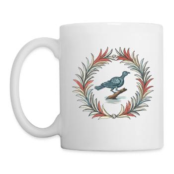 Die Nachtigall in Mårtes - Tasse - Weiß - Links