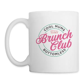 Cool Mums Brunch Club - Tasse - Weiß - Links