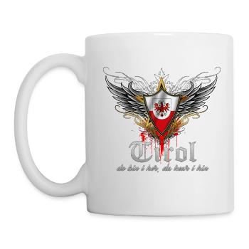 Tirol da bin i her - Tasse - Weiß - Links