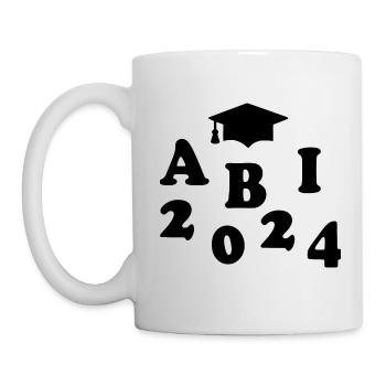 Abi 2024 - Tasse - Weiß - Links