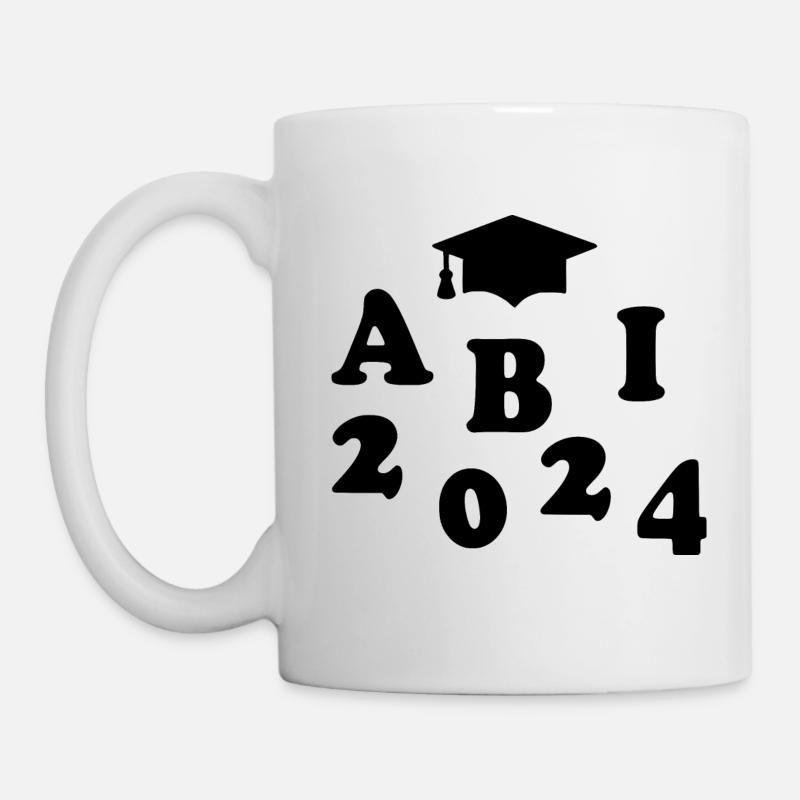 Abi 2024 - Tasse - Weiß