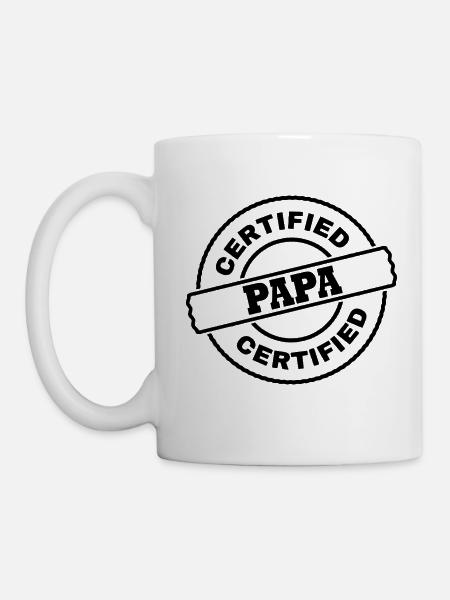 Papa - Tasse - Weiß