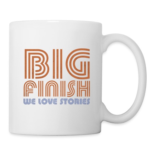 Retro Big Finish Logo (front and back) - Mug