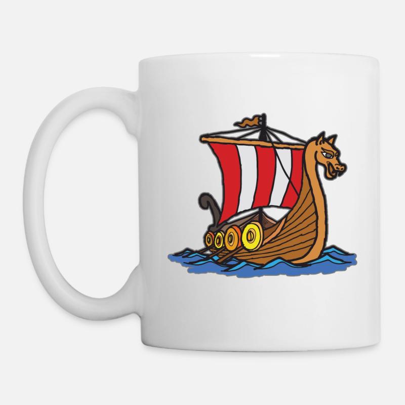 viking - Mug blanc - blanc