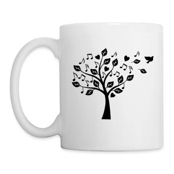 TREE - Mug blanc - blanc - Gauche