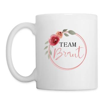 Team Braut - Tasse - Weiß - Links