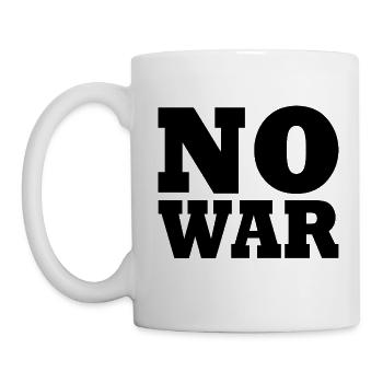 No war - Mug - white - Left