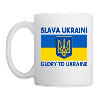 Slava ukraini - Mug - white - Left
