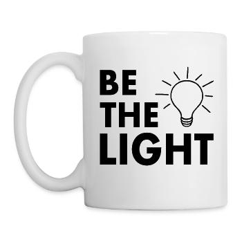 Be the light - Mug - white - Left