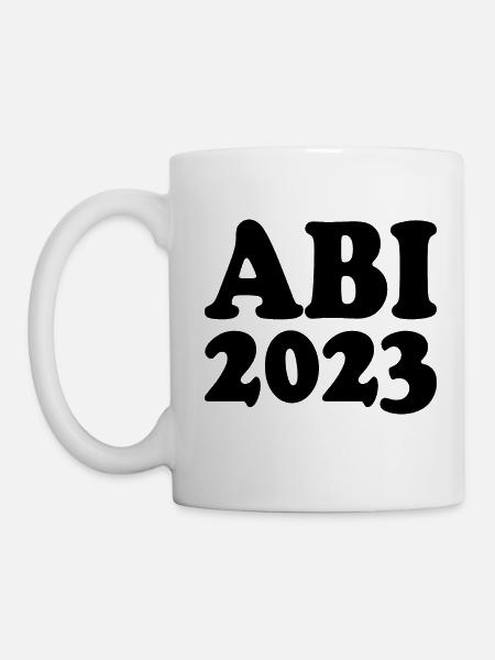 Abi 2023 - Tasse - Weiß