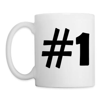#1 - Tasse - Weiß - Links