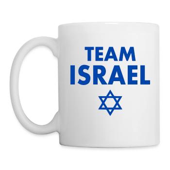Team israel - Mug blanc - blanc - Gauche