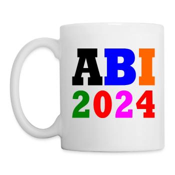 Abi 2024 - Tasse - Weiß - Links