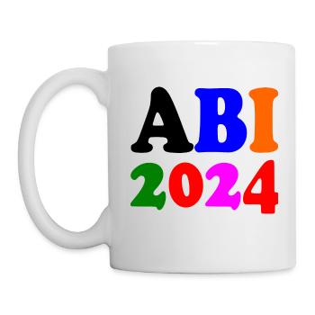 Abi 2024 - Tasse - Weiß - Links
