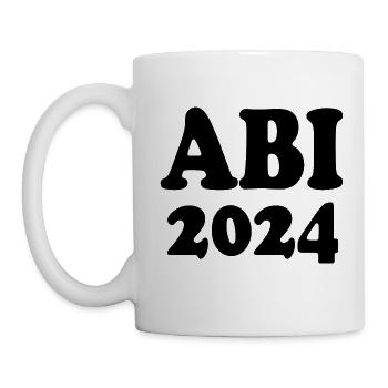 Abi 2024 - Tasse - Weiß - Links