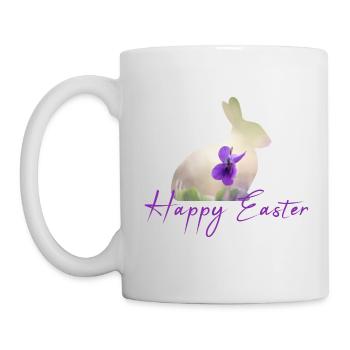 Happy Easter - Tasse - Weiß - Links