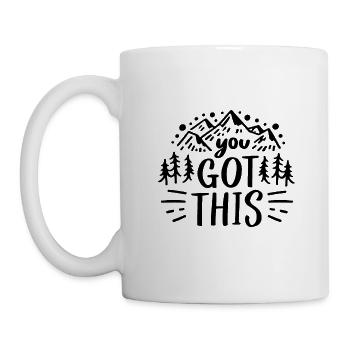 You got this - Mug - white - Left