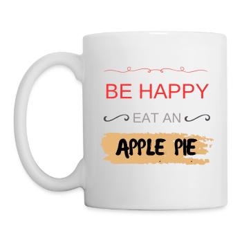 Quick Baking of Pie and Apple - Mug - white - Left