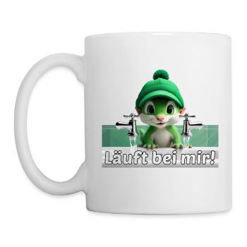 Animal vert - Mug blanc - blanc - Gauche