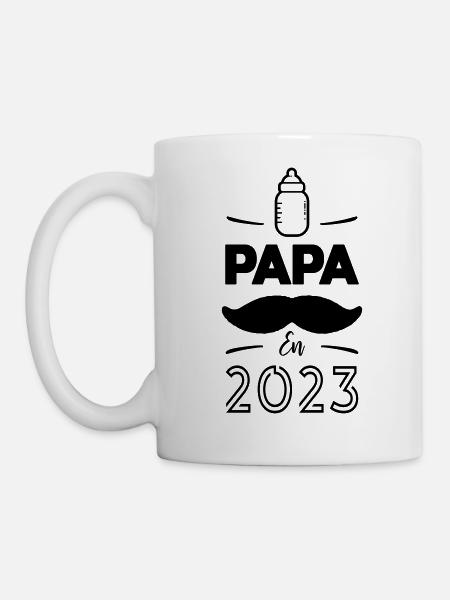 Papa en 2023 - Mug blanc - blanc