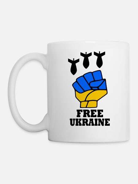 Ukraine - Tasse - Weiß