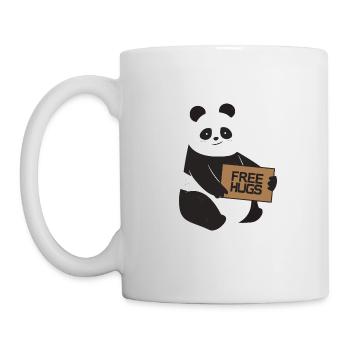 Free Hugs Panda - Mug - white - Left