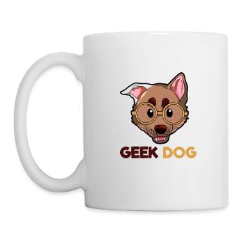 Geek Dog - Mug - white - Left