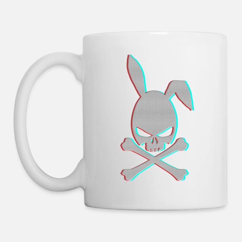 Happy Easter, skull - Mug blanc - blanc