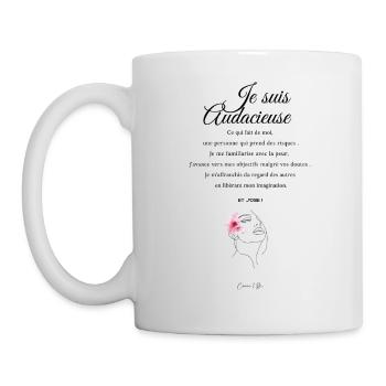 Audacieuse - Mug blanc - blanc - Gauche