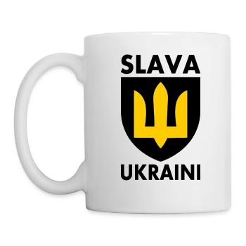 SLAVA UKRAINI - Mug - white - Left