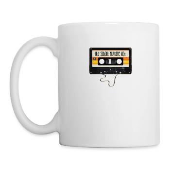 80er Jahre Kassette 80er Jahre Baby - Tasse - Weiß - Links