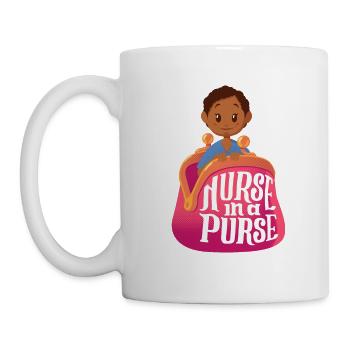 Nurse in a Purse v3 - Tasse - Weiß - Links