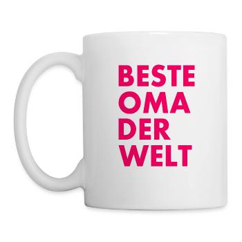 Meilleure mamie du monde - Mug blanc - blanc - Gauche