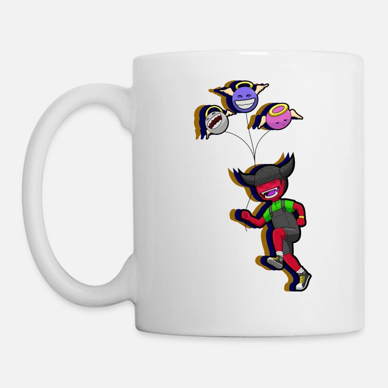 Devil_girl - Tasse - Weiß