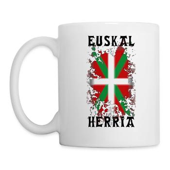 Euskal Herria Pays Basque - Mug blanc - blanc - Gauche