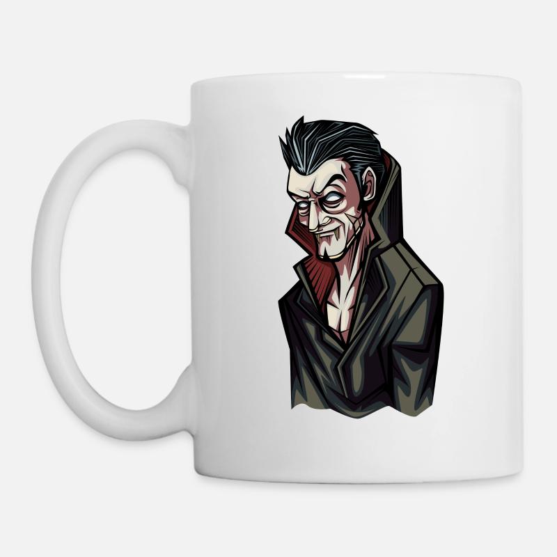 Dracula - Tasse - Weiß