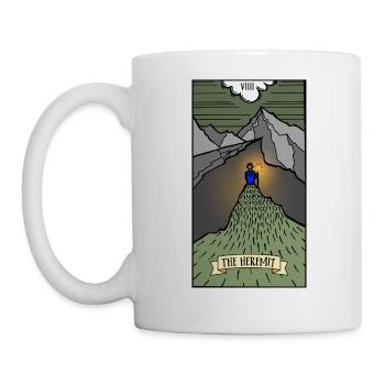 Der Heremit - Tasse - Weiß - Links