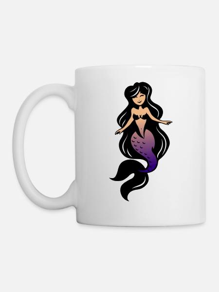 Sirene - Tasse - Weiß