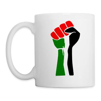 Free palestine - Mug - white - Left