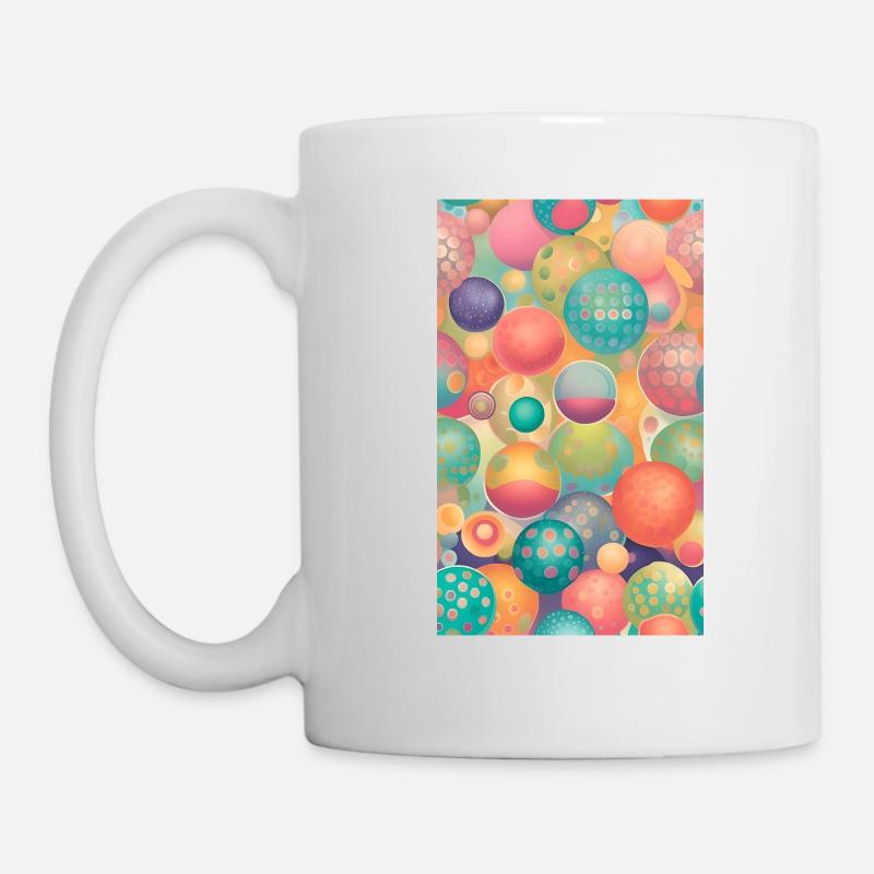 Le monde de la géométrie douce - Mug blanc - blanc