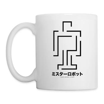 Mr. Roboto Original Black - Mug - white - Left