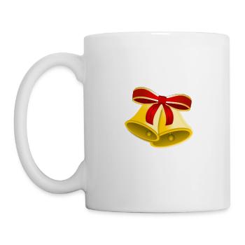 cloches de Noël - Mug blanc - blanc - Gauche