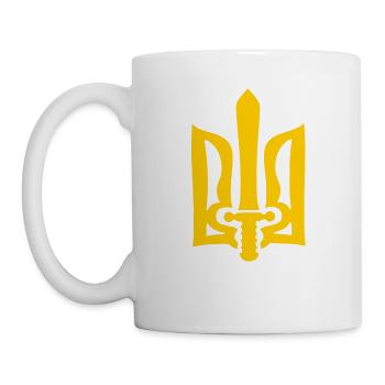 ukraine - Tasse - Weiß - Links