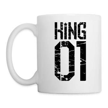 117 King 01 - Mug blanc - blanc - Gauche